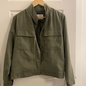 Army Green Bomber Jacket